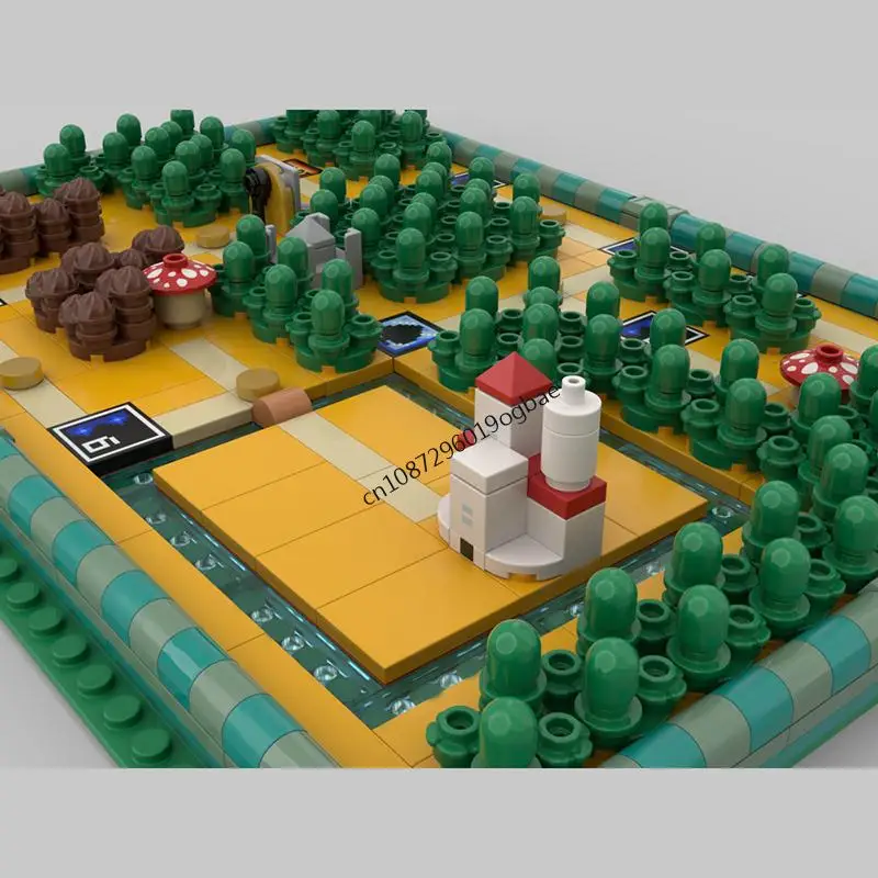Nouveau 773 pièces jeu film Super Maring série mondiale prairies carte modèle bricolage idées créatives enfant jouet assemblage Puzzle cadeau d'anniversaire
