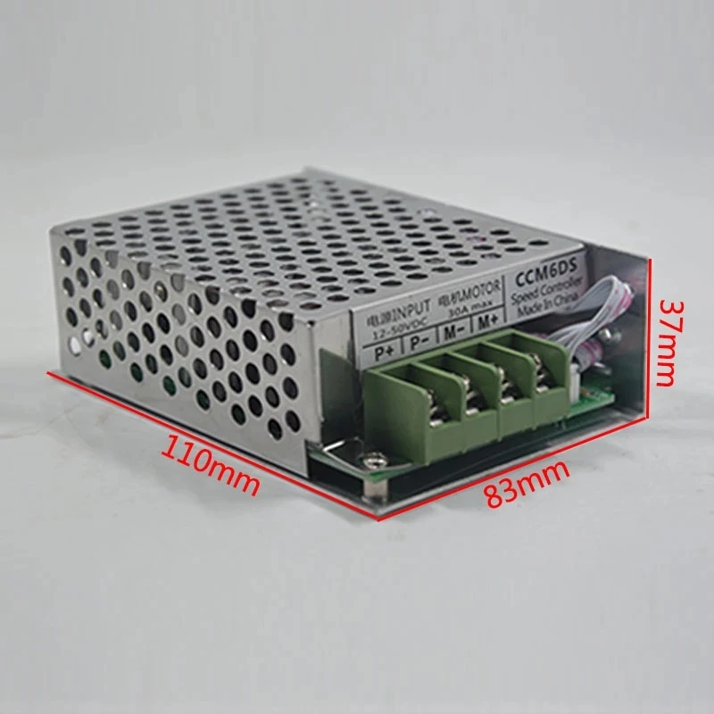 DC 12V 24V 30A High Power Motor Speed Controller Electronic Drive Motor Variable Speed Control Switch