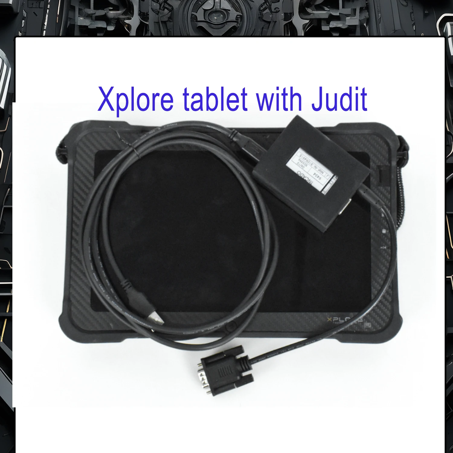 

Планшет Xplore с диагностическим комплектом для вилочного погрузчика Judit Incado Box, сканер Jungheinrich JUDIT 4, диагностические инструменты