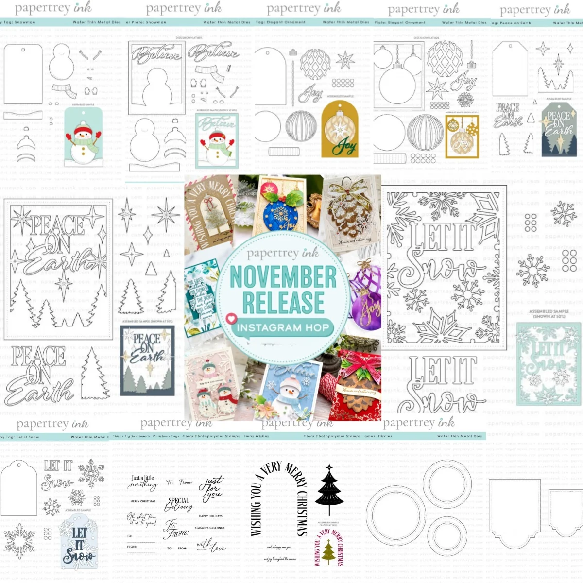 

Christmas Wishes Snowman Tag Metal Cutting Dies Clear Stamps for DIY Making Gift Card Scrapbook Template Decoration New 2025