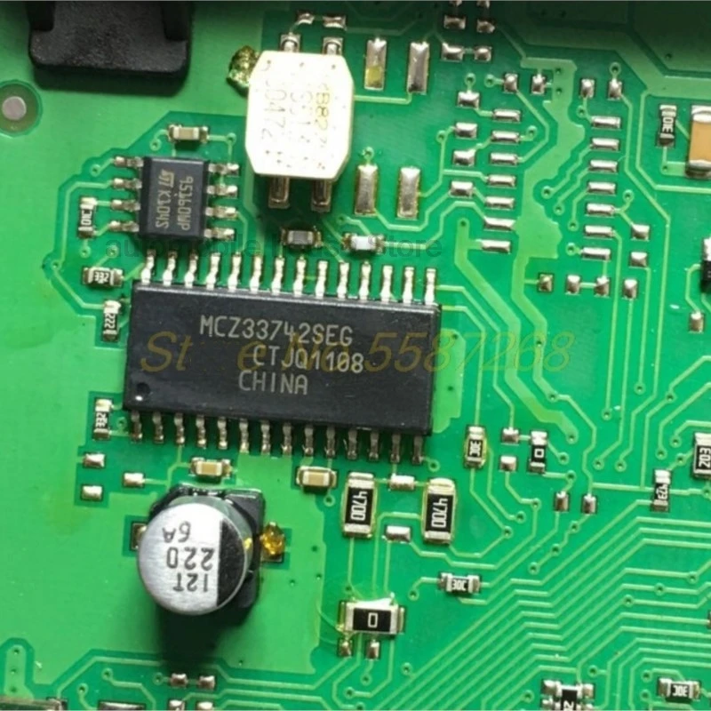 Chip MC33742SPEG MCZ33742SEG para Mercedes Benz W212 EIS, chip de reparación de la placa de control del ordenador del coche, chips IC del módulo del coche