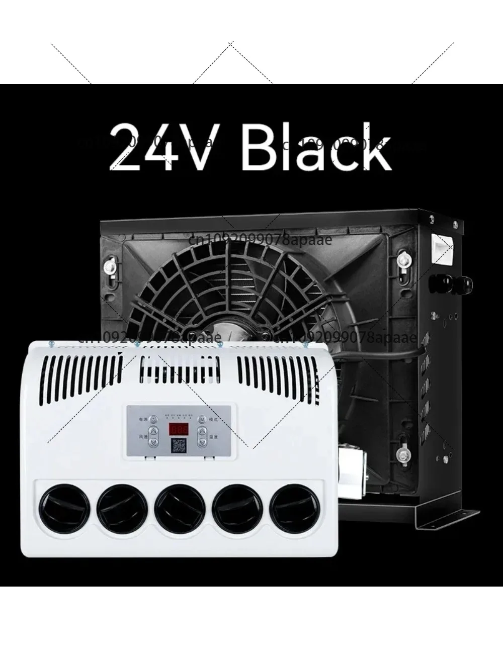 

Мощный парковочный кондиционер 24 В, встроенный охлаждающий блок для крупных грузовиков, автобусов, транспортных средств