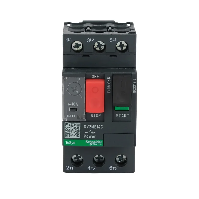Schneider Motor Circuit Breaker Switch Button GV2ME01C/02C/03C/04C/05C/06C/07C/08C/10C/14C/16C/20C/21C/22C/32C Original Product