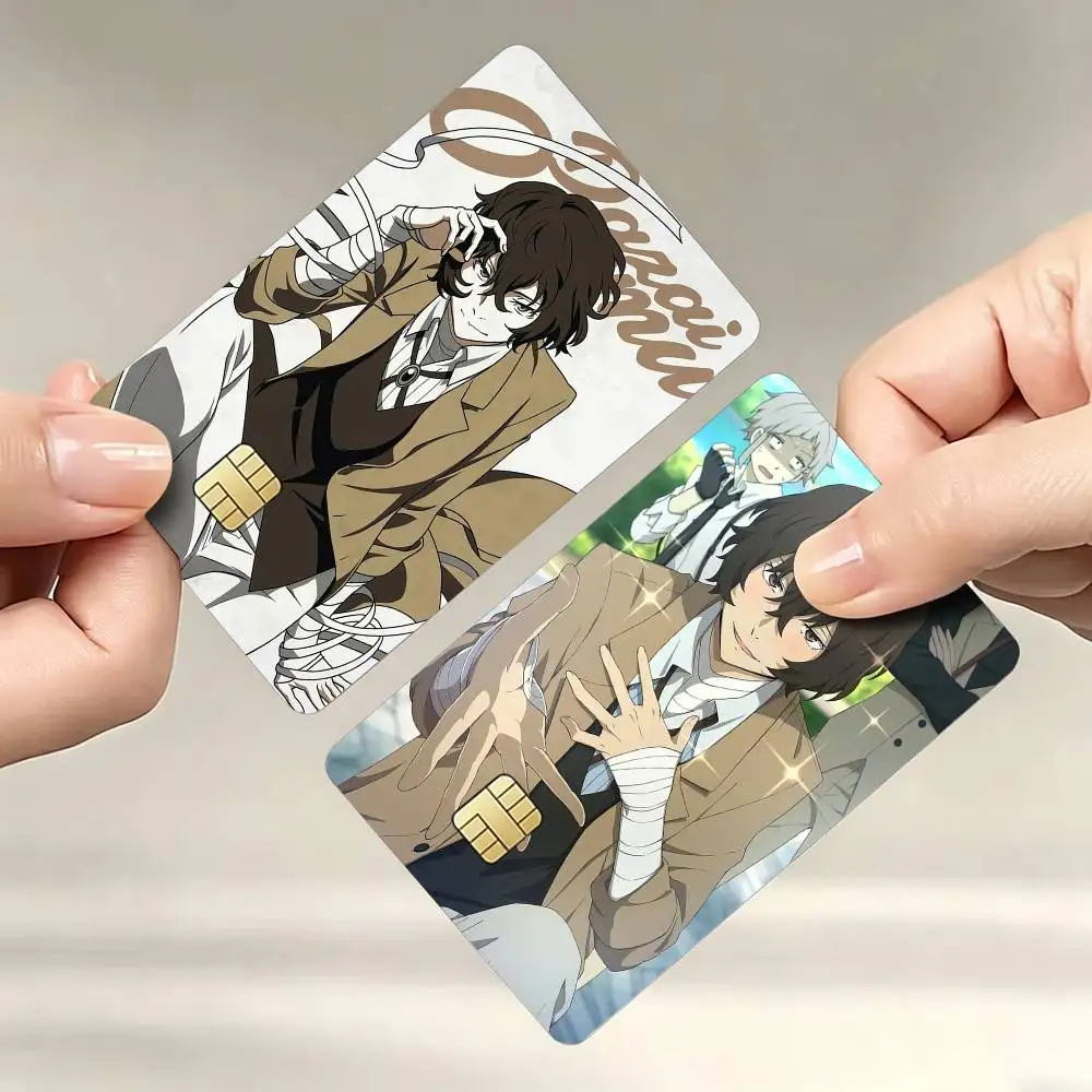 Anime O-Osamu D-Dazai Sticker Decoration Creative Bank Card Bus Metro Waterproof Sticker