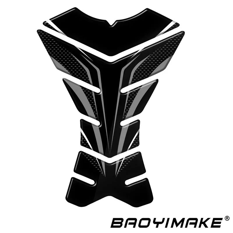 3D Motorcycle Tank Pad Protector Sticker Fish Bone Decal for BMW F800ST F650GS F700GS K1200S K1200R SPORT R1200ST HP2 Megamoto