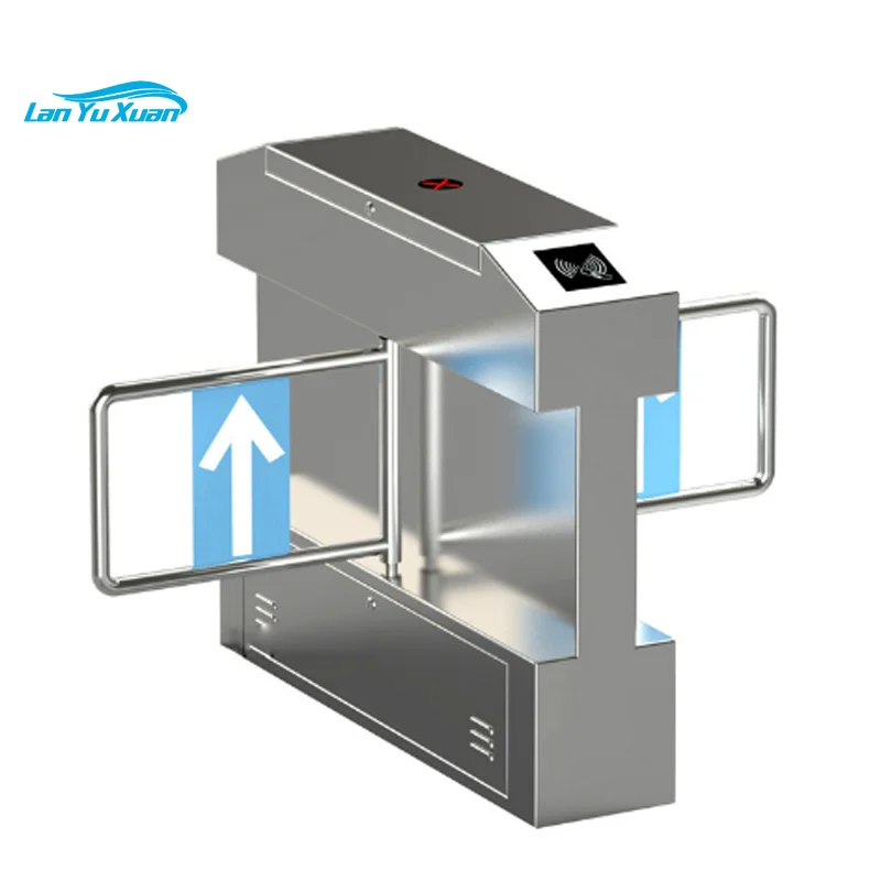 Supermarket securely access control turnstile face recognition manual/semi-automatic/automatic security tripod turnstile gate