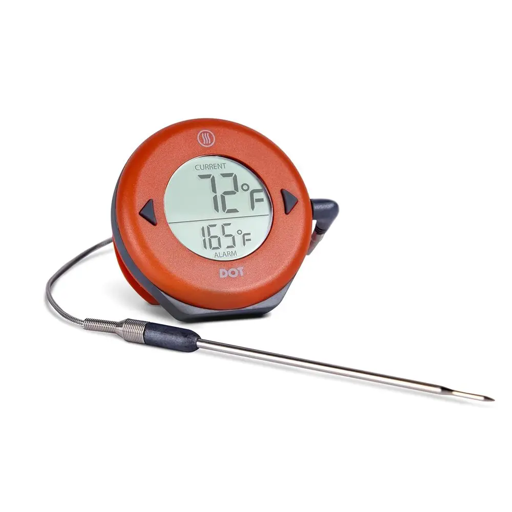 

Simple Cayenne Red Alarm Thermometer