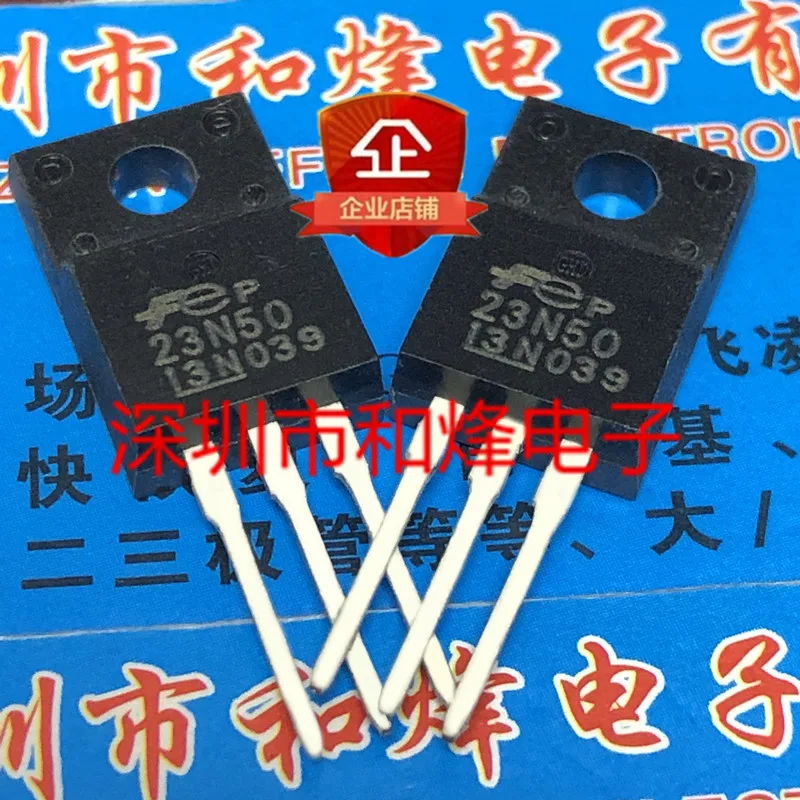 5PCS-10PCS 23N50 FMV23N50  TO-220F 500V 23A  New And Original On Stock