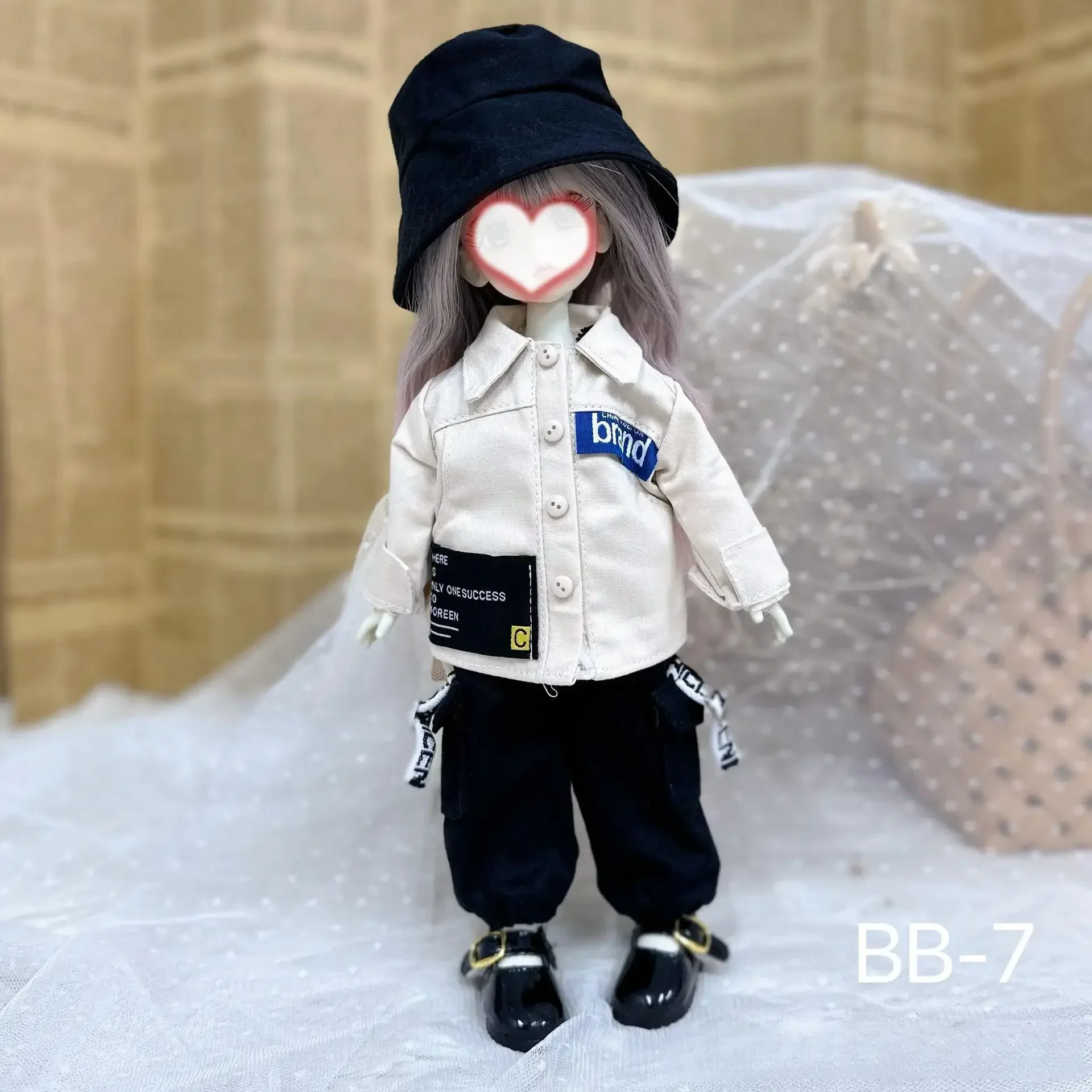 เสื้อผ้าตุ๊กตา BJD ขนาด30ซม. 1/6ชุดเปลี่ยนชุดตุ๊กตาเครื่องประดับของเล่นเด็กหญิงของขวัญ