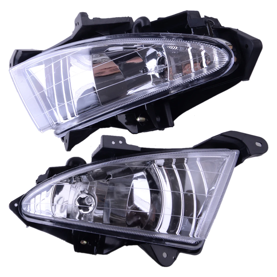 1 Pair Car Front Fog Light Driving Lamps Assembly DRL Fit For Hyundai Elantra 2007 2008 2009 2010 2011 922012H000 922022H000