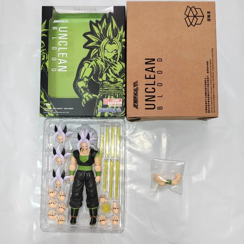 【SHIP IMMEDIATELY】Demoniacal Fit Dragon Ball SHF Zaiko /Xeno Goku / SSJ4 Gogeta /Trunks 1/12 Action Figures Gift Toys Collection view 5