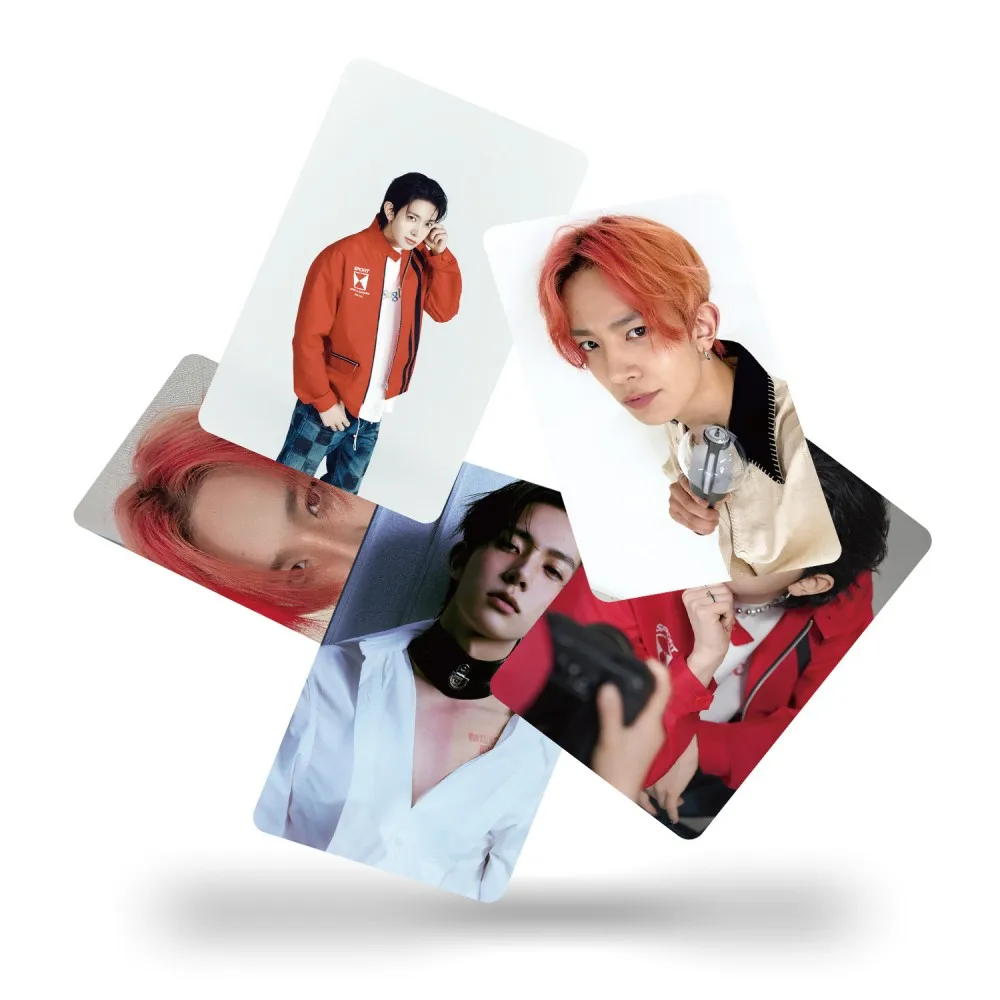 55PCS New ENHYPEN Music Male Band HEESEUNG JAY JAKE SUNGHOON JUNGWON NI-KI Album Postcard Cards