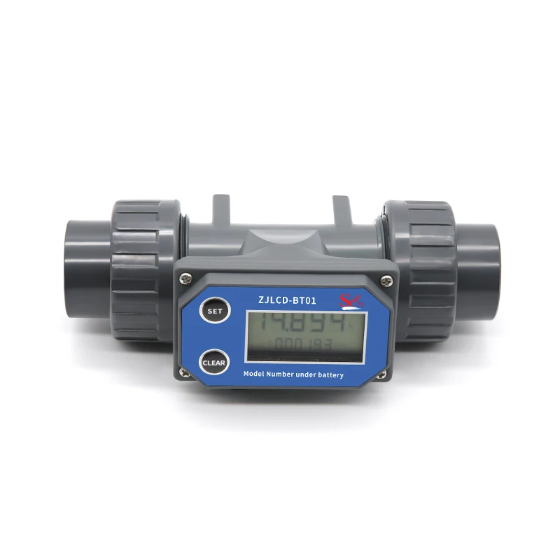 Digital display flowmeter Farmland irrigation Large flow electronic sewage pipe sensor Liquid meter Meter