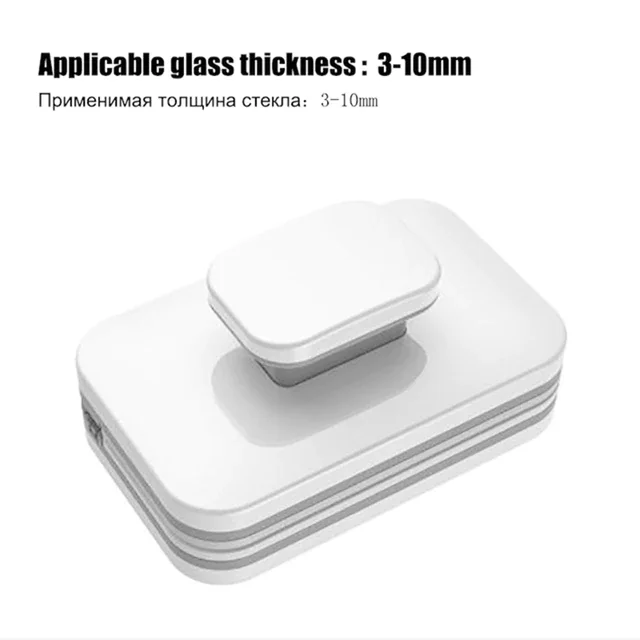 NIEUW Magnetische raamreiniger Dubbelzijdige raamreinigingsborstel Glazen ruitenwisser Reinigingsgereedschap buiten raamreiniger voor hoge taille
