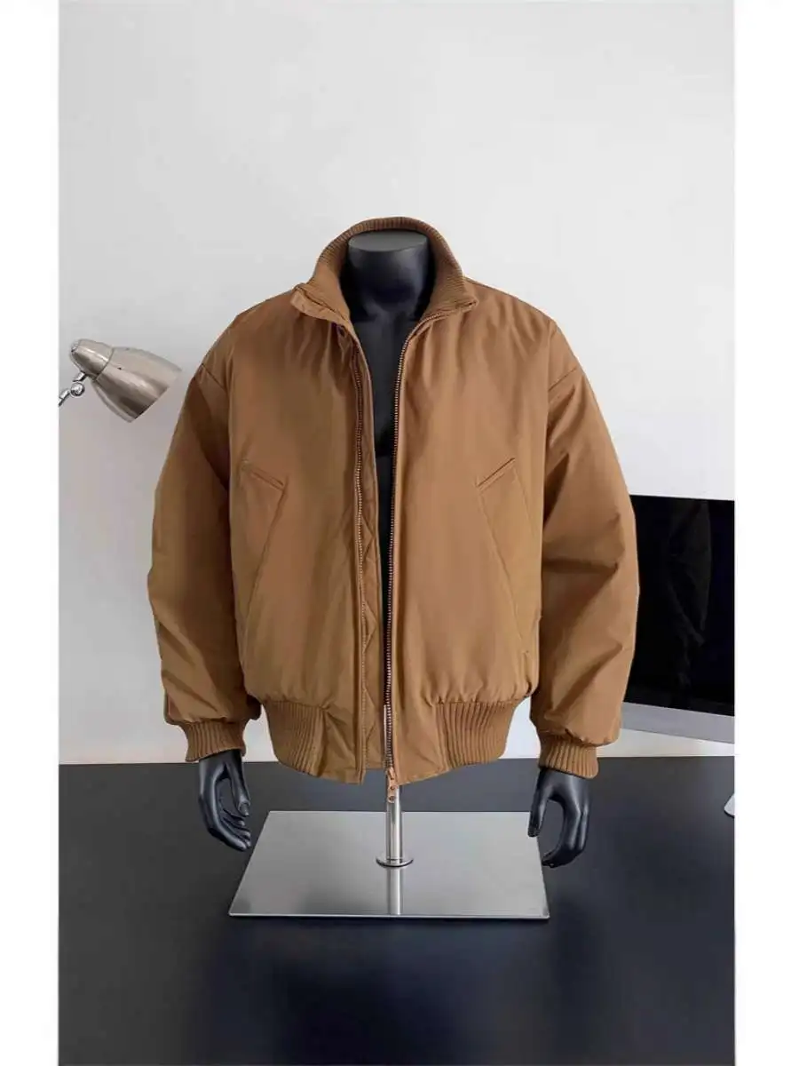 

Loose Fit Jaet Retro Sle Spring Autumn New Arrival American Collar Cool Haome Men's Outerwear Youth Faion