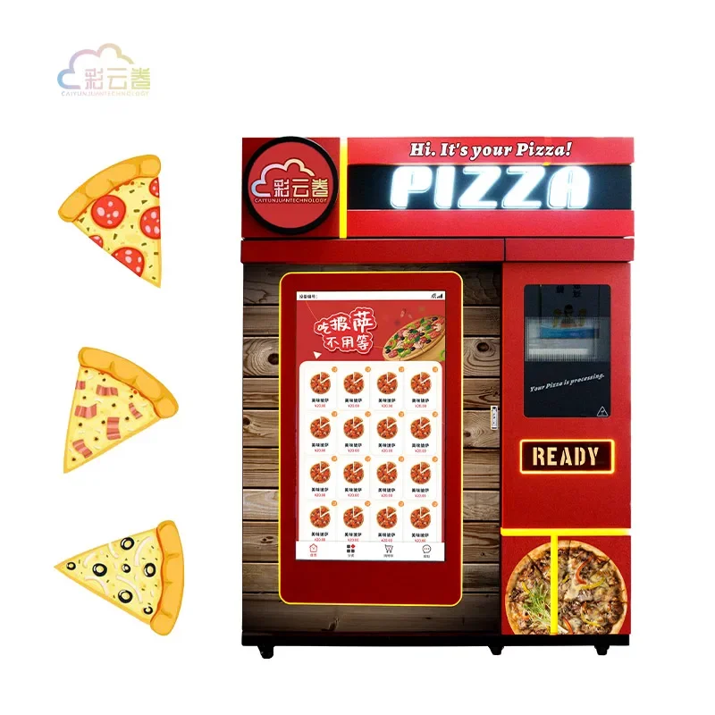 YG Aangepaste Volledig Geautomatiseerde Pizza-automaat Volledig Automatische Verkoop van Pizza