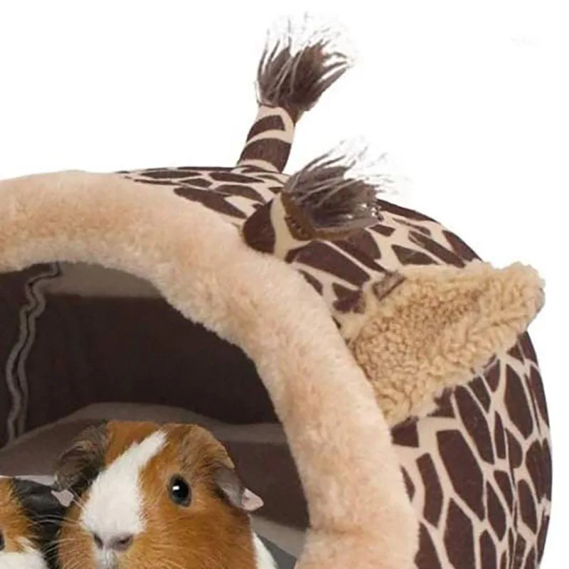 Ouriço cobaia cama acessórios gaiola brinquedos barbudo dragão casa hamster suprimentos habitat, l