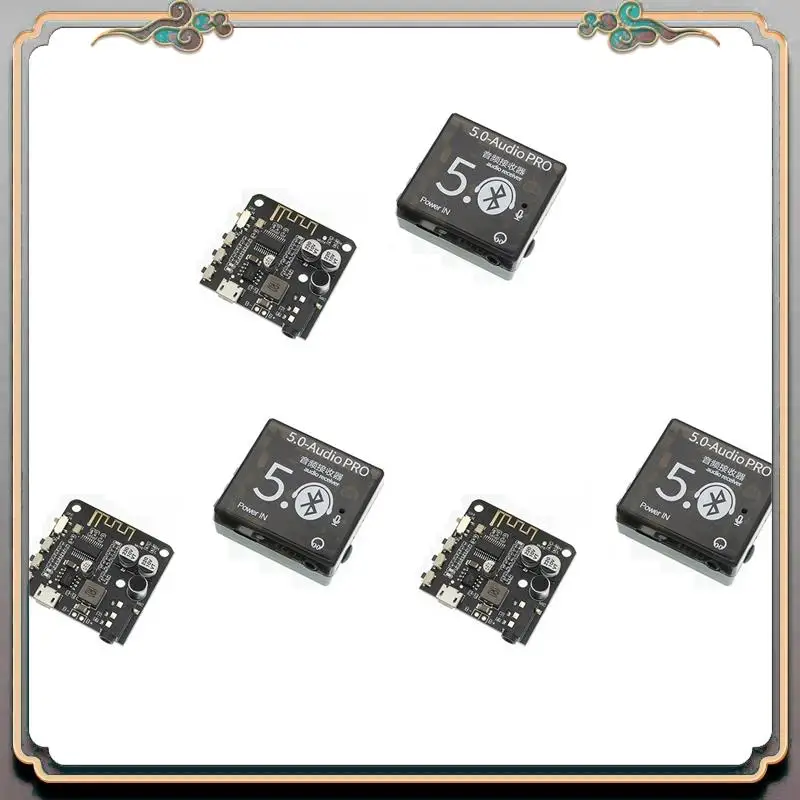 

A46M-3X BT5.0 Audio Pro плата приемника MP3 Bluetooth декодер без потерь автомобильный динамик аудио усилитель плата с чехлом 3,7 В-5 В