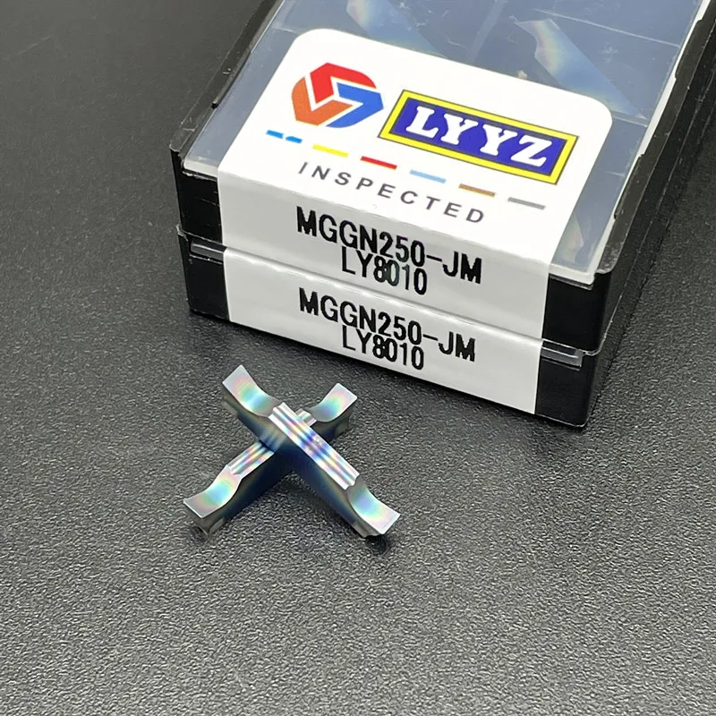 High Quality MGGN150 MGGN200 MGGN250 MGGN300 MGGN400 JM LY8010 Carbide Inserts Slot Grooving Blade CNC Lathe Cutter Tool