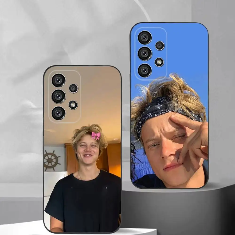 

JJ M-Maybank Phone Case For Samsung S25,S24,S21,S22,S23,S30,Ultra,S20,Plus,Fe,Lite,Note,10,9,5G Black Cover