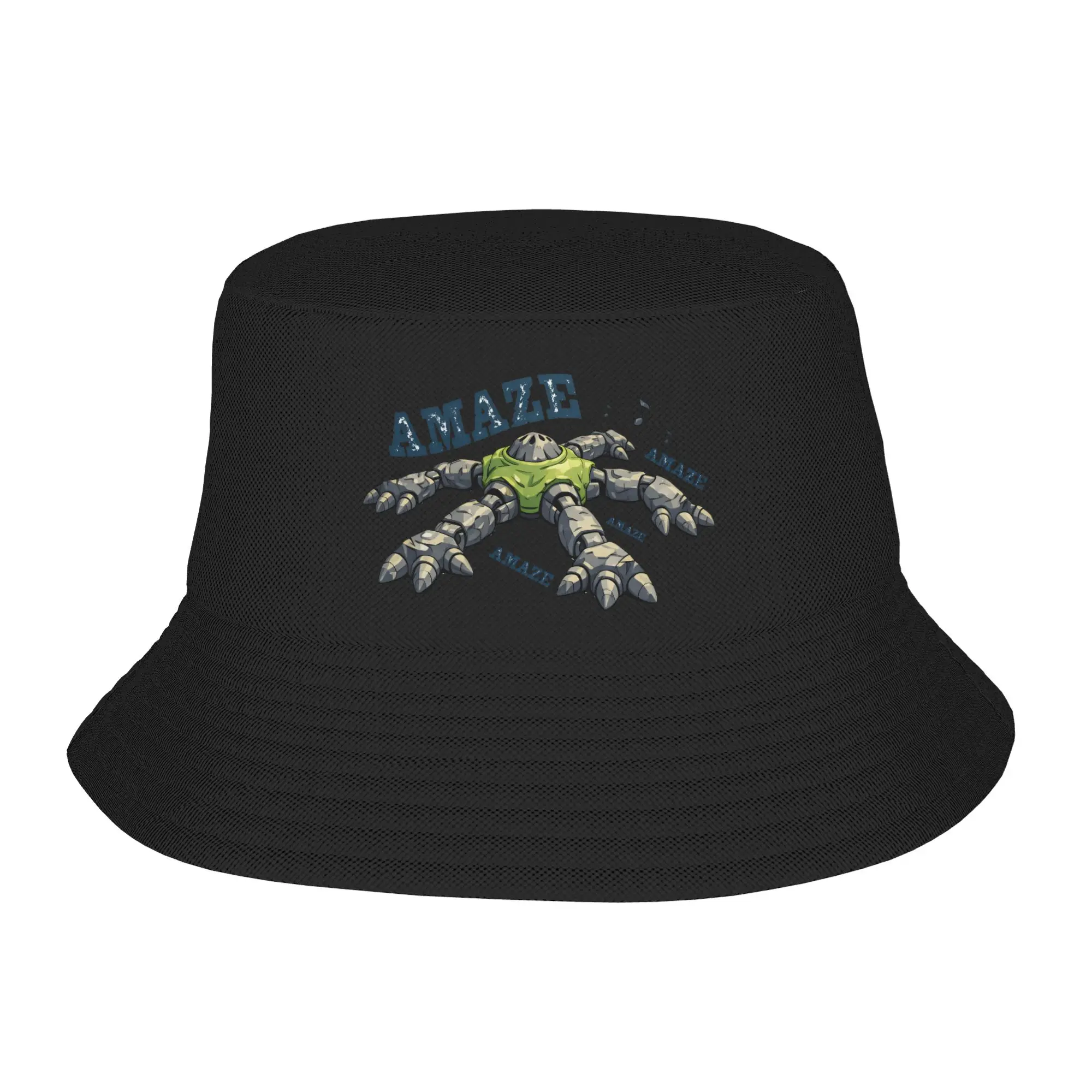 Project Hail Mary Vintage Rocky Bucket Hat Outdoor Fisherman Caps Personality Beach Travel Sun Hats For Unisex Retro Pattern Cap