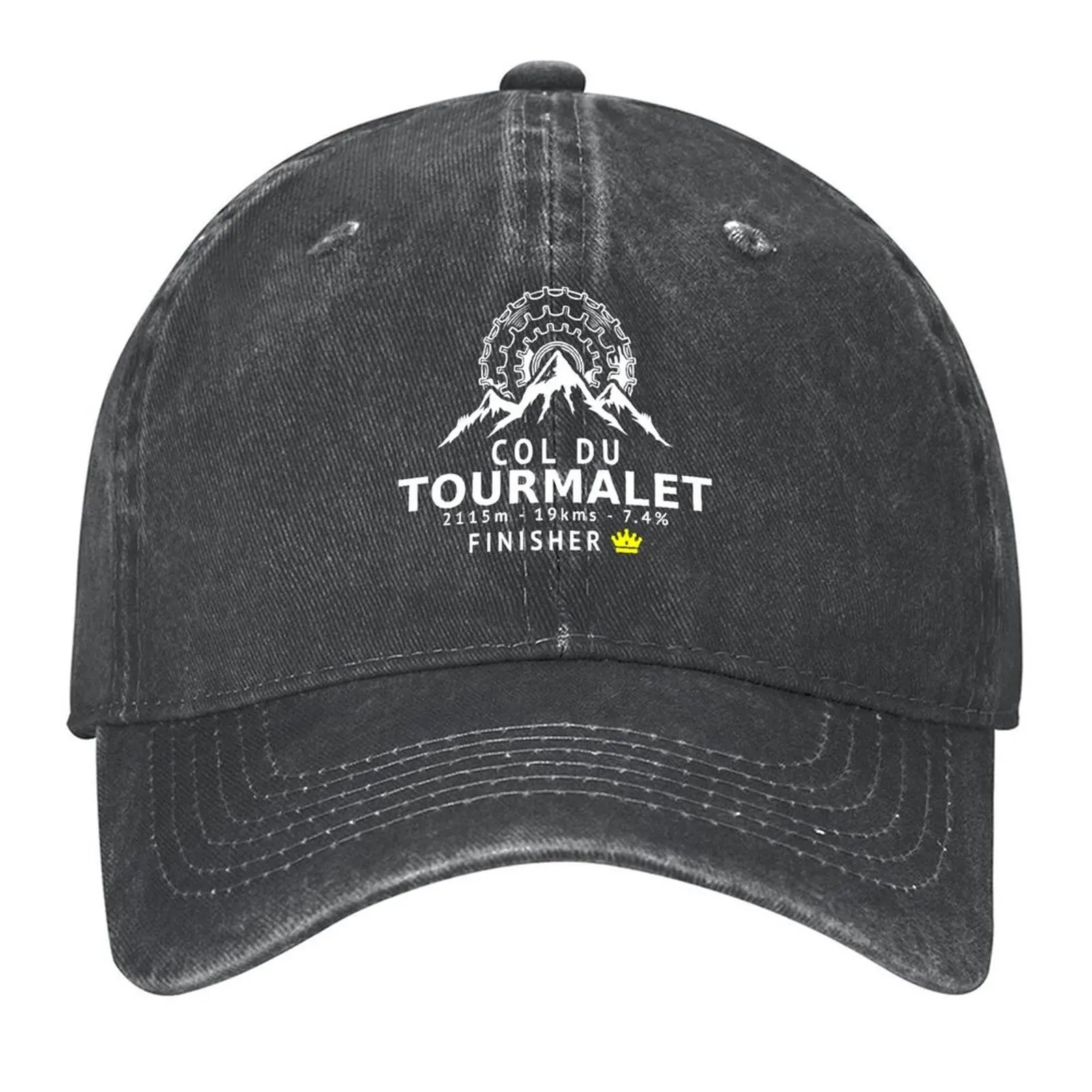 

Col du Tourmalet Finisher Baseball Cap Icon Fashion Beach Hat men Golf Hat Man Sun Hats For Women Men's