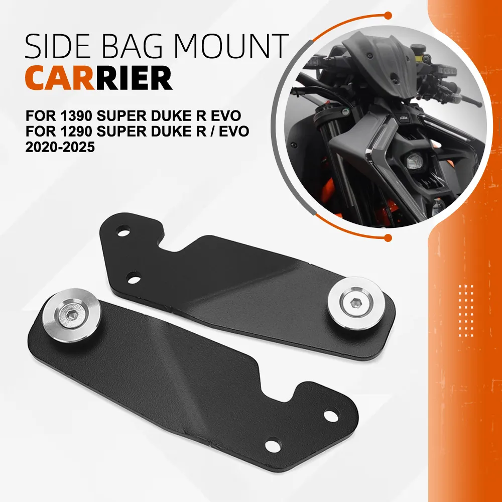 

FOR 1390 Super Duke R EVO FOR 1290 SUPER DUKE R / EVO 2020-2025 2024 2023 2022 Motorcycle Accessories SIDE BAG MOUNT CARRIER