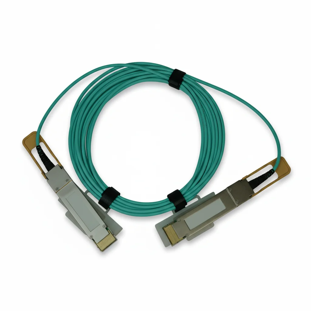 

Dell VYXPW (Dell AOC-Q28DD-200G-5M) Активный оптический кабель 16 футов, 200 ГБE — 16 футов — MMF — кабель прямого подключения — — используемый, как новый