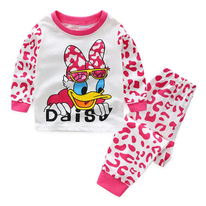 Kinderen Pyjama Donald Duck Night Kleding Nachtkleding Kind Meisje Pyjama Daisy Nachtkleding Meisjes Sleep Kleding Pijamas Voor Kinderen