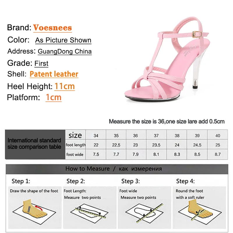 Catwalk Model High Heel Sandals Sexy Narrow Belt Fashion Dress Woman Shoe Summer Office Pumps Club Pole Dancing 11CM Stilettos