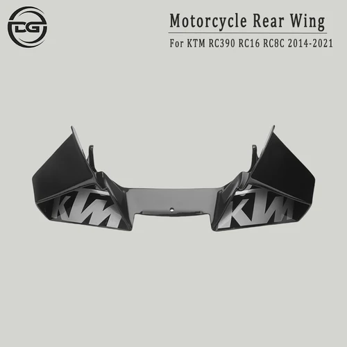 オートバイの固定風車,改造された空力フィン,スポイラーアクセサリー,ktm rc390 rc16 rc8c 2014-2021