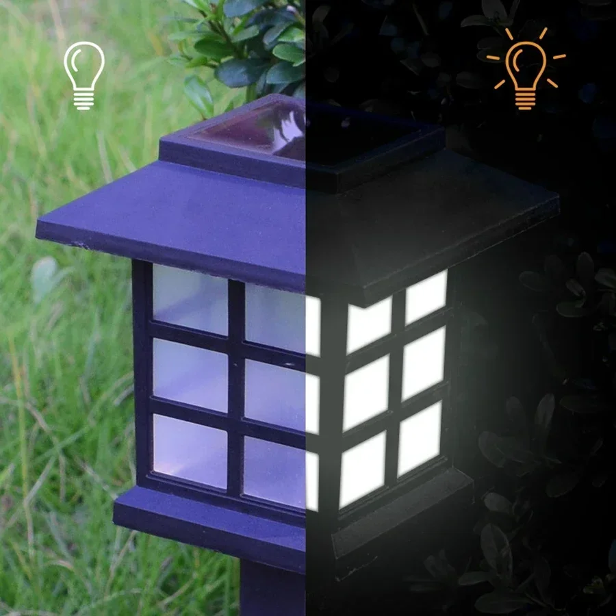 Led Solar Pathway Lights Waterproof Outdoor Solar Lamp for Garden/Landscape/Yard/Patio/Driveway/Walkway Lighting