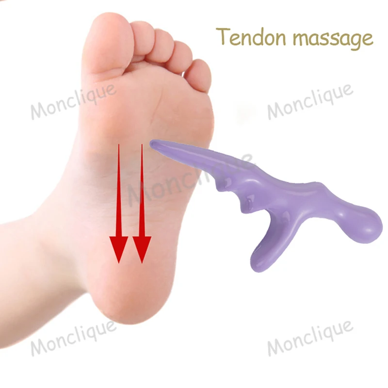 

2 Pcs Set Body Deep Tissue Manual Massage Tools Plantar Fascia Relief Stick Thumb Finger Press Trigger Point Acupoint Massager