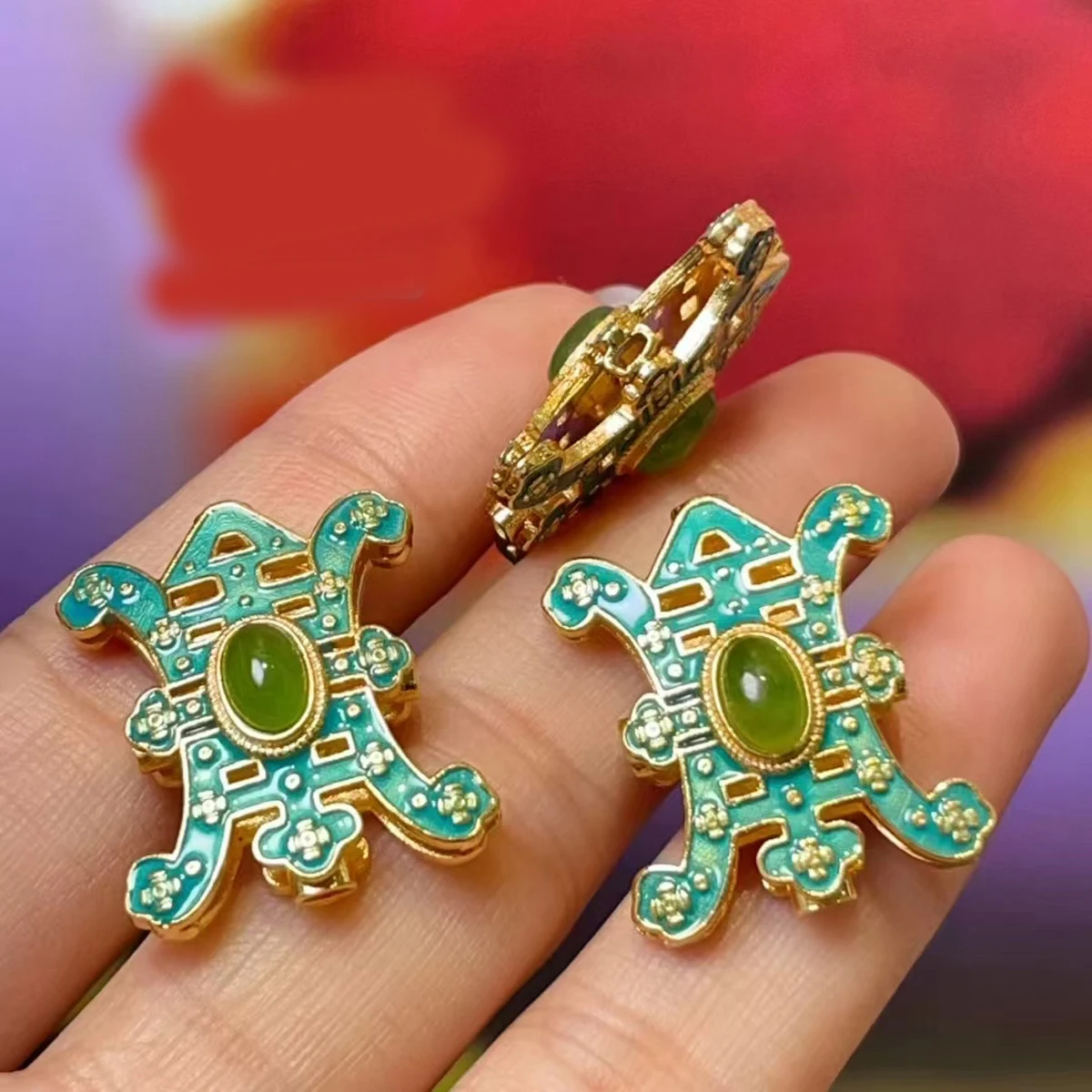 

5pcs 19x22mm Natural Stone Red Agate GreenFluorite Pendant Jewelry Making DIY Necklace Earring Accessory Women Gift Christmas