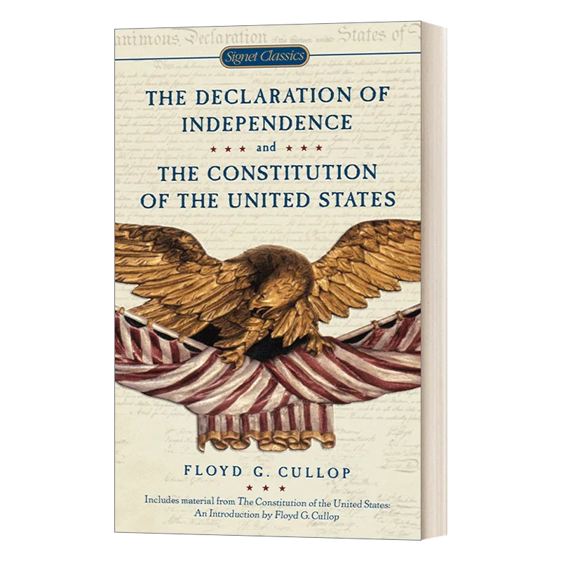 

The Declaration of Independence and Constitution of the United States, Bestselling books in english, Classics 9780451531308