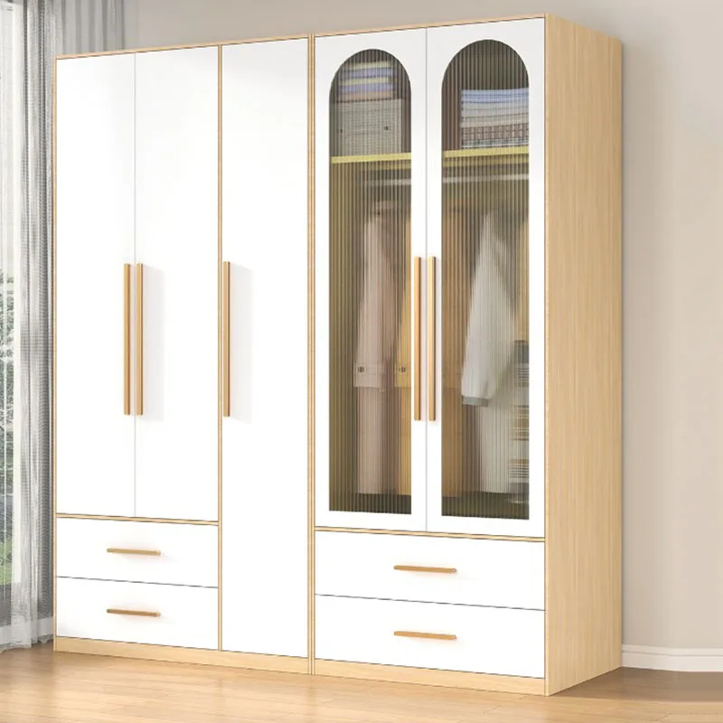 

Minimalist Large Size Closet Creative European Unique Aesthetic Modern Designer Wardrobe Accent Ropero Lounge Suite Furniture
