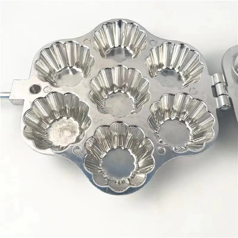 A93E-Mini Muffins Open Pies Cookie Mold Maker Russian Soviet Cookies Pastry Egg Tart Mold