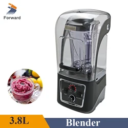 Capacity 3.8 Liters Commercial Blender Food Processors Fruit Yogurt Blender and Mixer Milkshake Maker