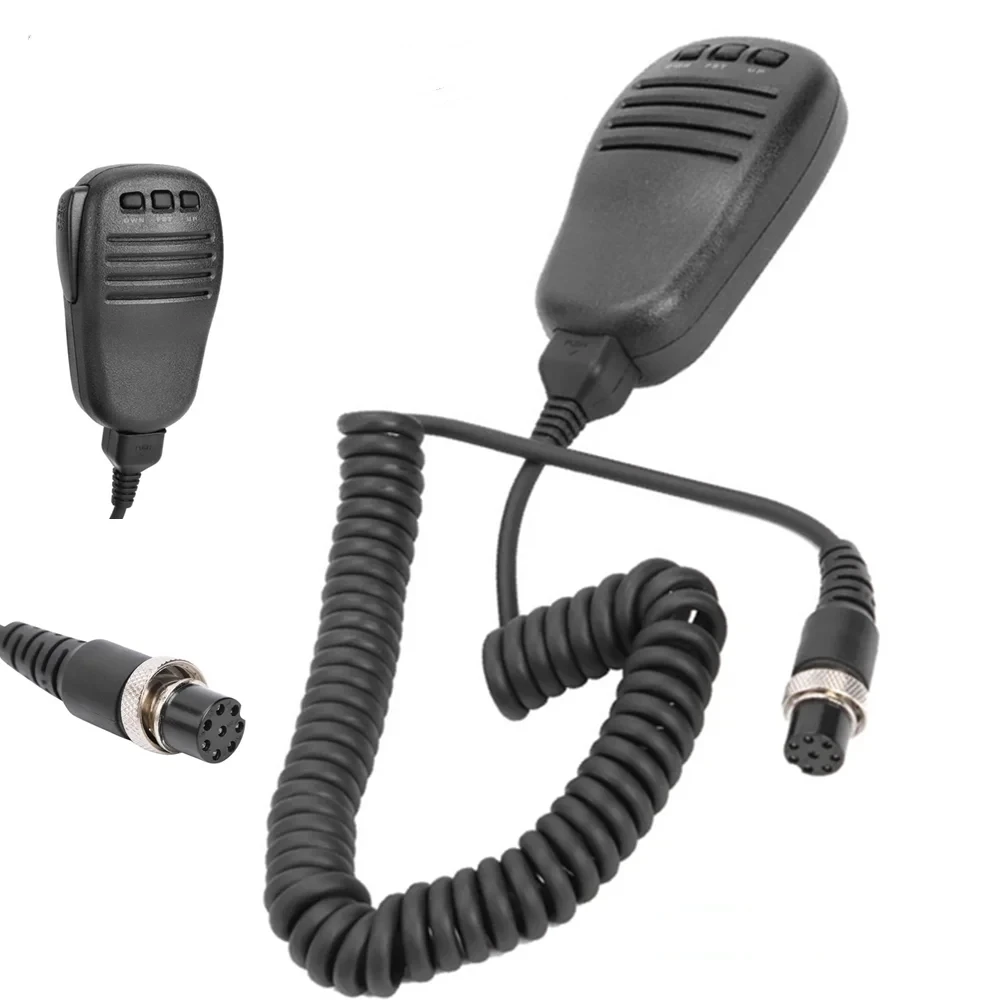 

HM-36 Handheld Microphone 8 Pin Speaker PTT Mic For ICOM HM36 IC-718 IC-775 IC-7200 IC-7600 IC-25 IC-28 IC-38 Car Mobile Radio