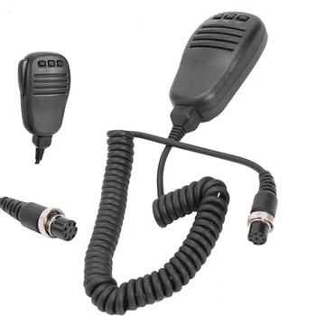 HM-36 el mikrofonu 8 Pin hoparlör PTT Mic ICOM HM36 için IC-718 IC-775 IC-7200 IC-7600 IC-25 IC-28 IC-38 araba mobil radyo