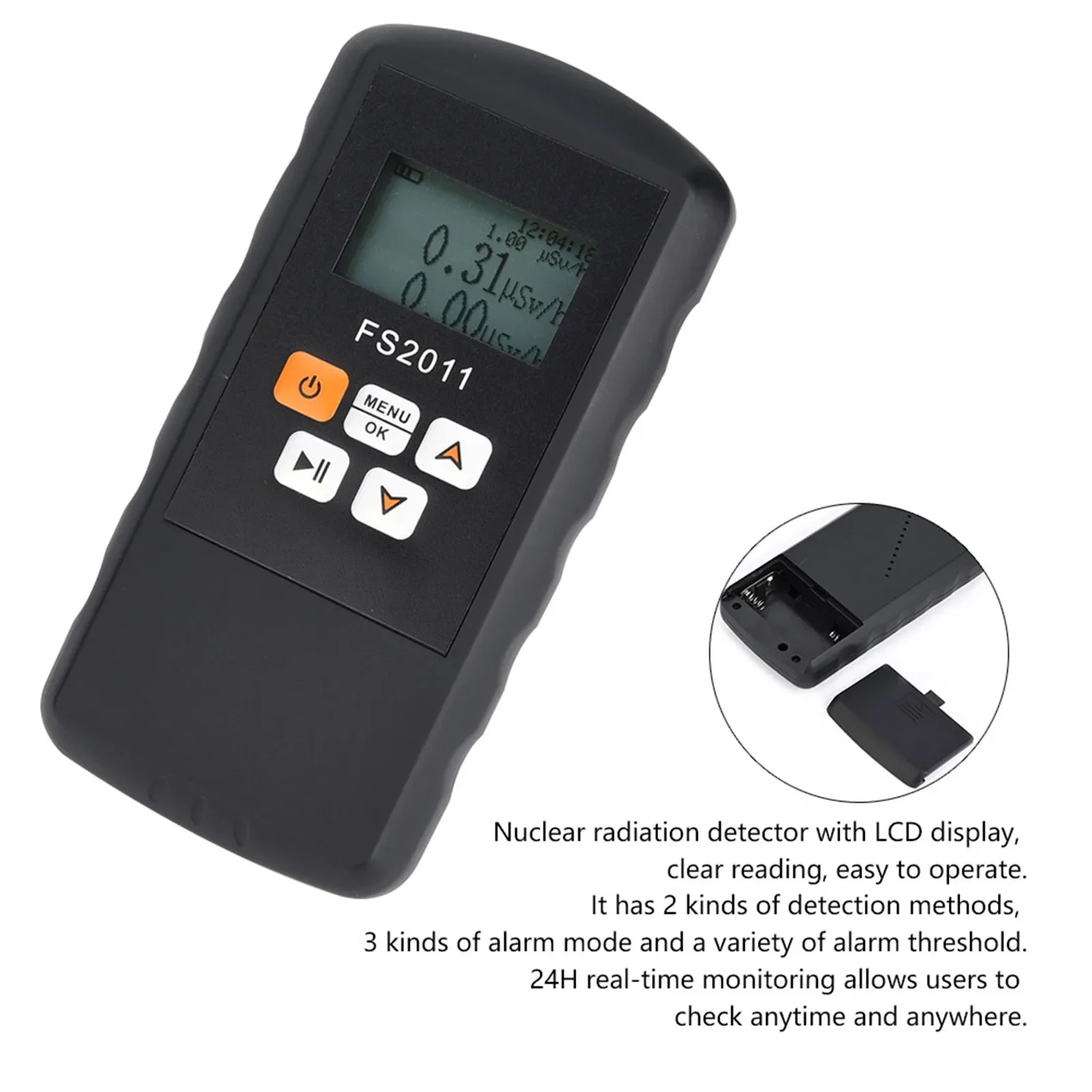 

Radiation Detector Dosimeter Radiation Survey Meter β γ χ Ray Gamma Nuclear Radiation Detector Dosimeter Radioactive Alarm