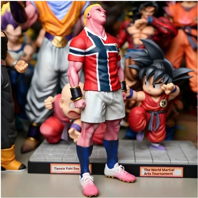 Anime Figure Dragon Ball Majin Buu Haaland PVC Model Desktop PC Case Decoration Ornament Collectible Statue Fans Gift - view 4