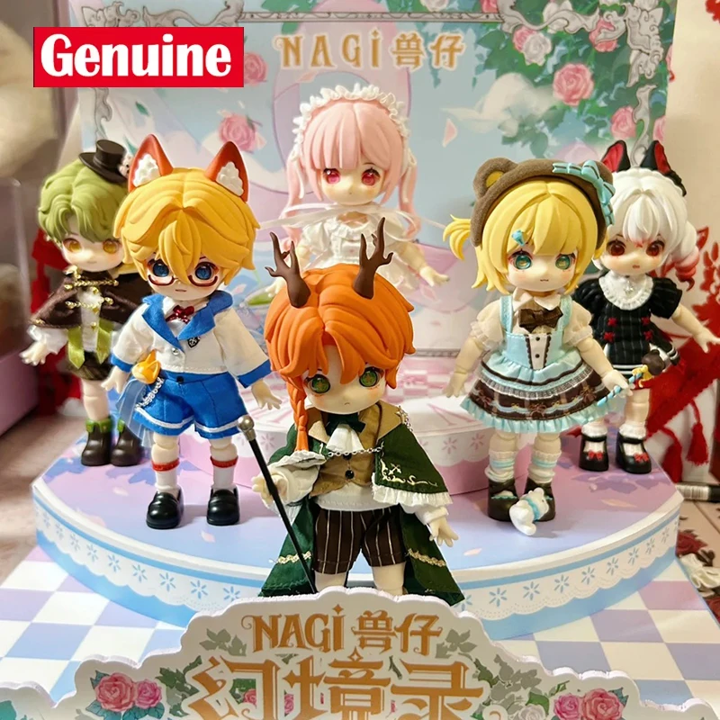 

Подлинная кукла Nagi V5 Mirage Record серии 1/12 Bjd Kawaii, подвижная шарнирная фигурка, Коллекционная модель игрушки, детский подарок, слепая коробка