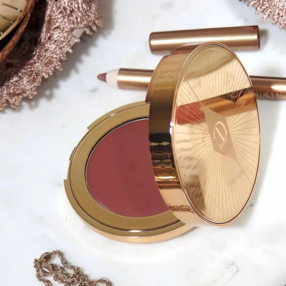 CT Single Blush & Lip Gloss 2in1 Highly Pigmented & Moisturizing For Lips And Cheeks Creates Natural Luminous Finish Makeup