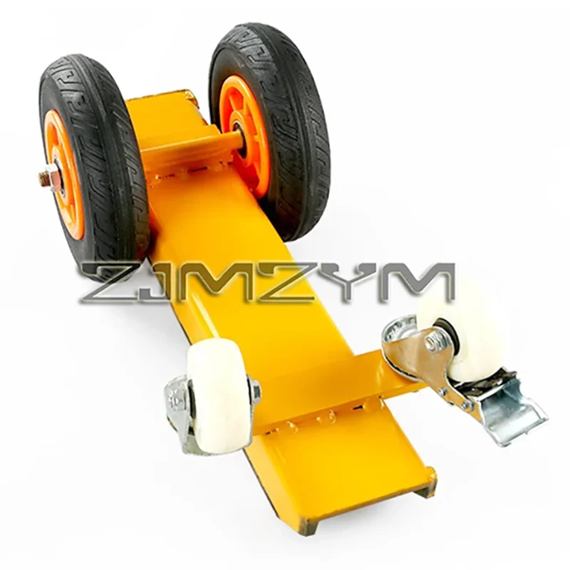 Marble Handling Trolley Groove Width 85mm  Four-wheeled Loading Vehicle Heavy-duty Universal Wheel Carrying Transportation Tool - view 4