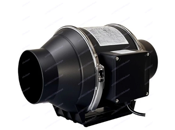 Ventilatore per condotto da 8 pollici da 200 mm con ventilatore di scarico con regolatore di temperatura intelligente WiFi applicato
