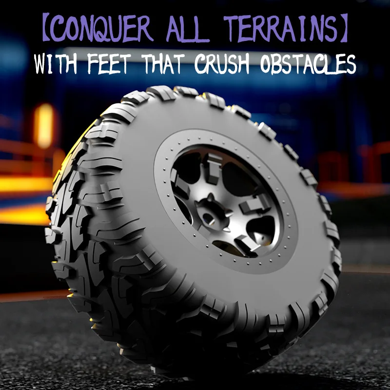 JJRC 2,4G Control remoto proporcional completo sin escobillas tracción en las cuatro ruedas vehículo todoterreno de alta velocidad amortiguador modelo coche de juguete