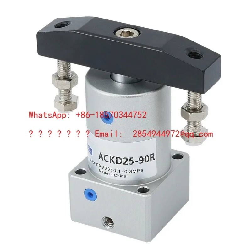 

2026 Rotary Clamping Cylinder 90 ° 180 Pneumatic Small S RC25 Angle Decrease 32/40/50/63 * 90R/L