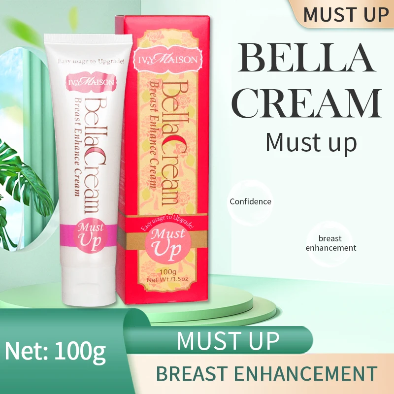 10 Stuks Bella Borst Verstevigende Crème Borst Butt Enhancer Huid Versteviging En Lifting Body Cream Verstevigende Lifting Borstmassage Crème 100G