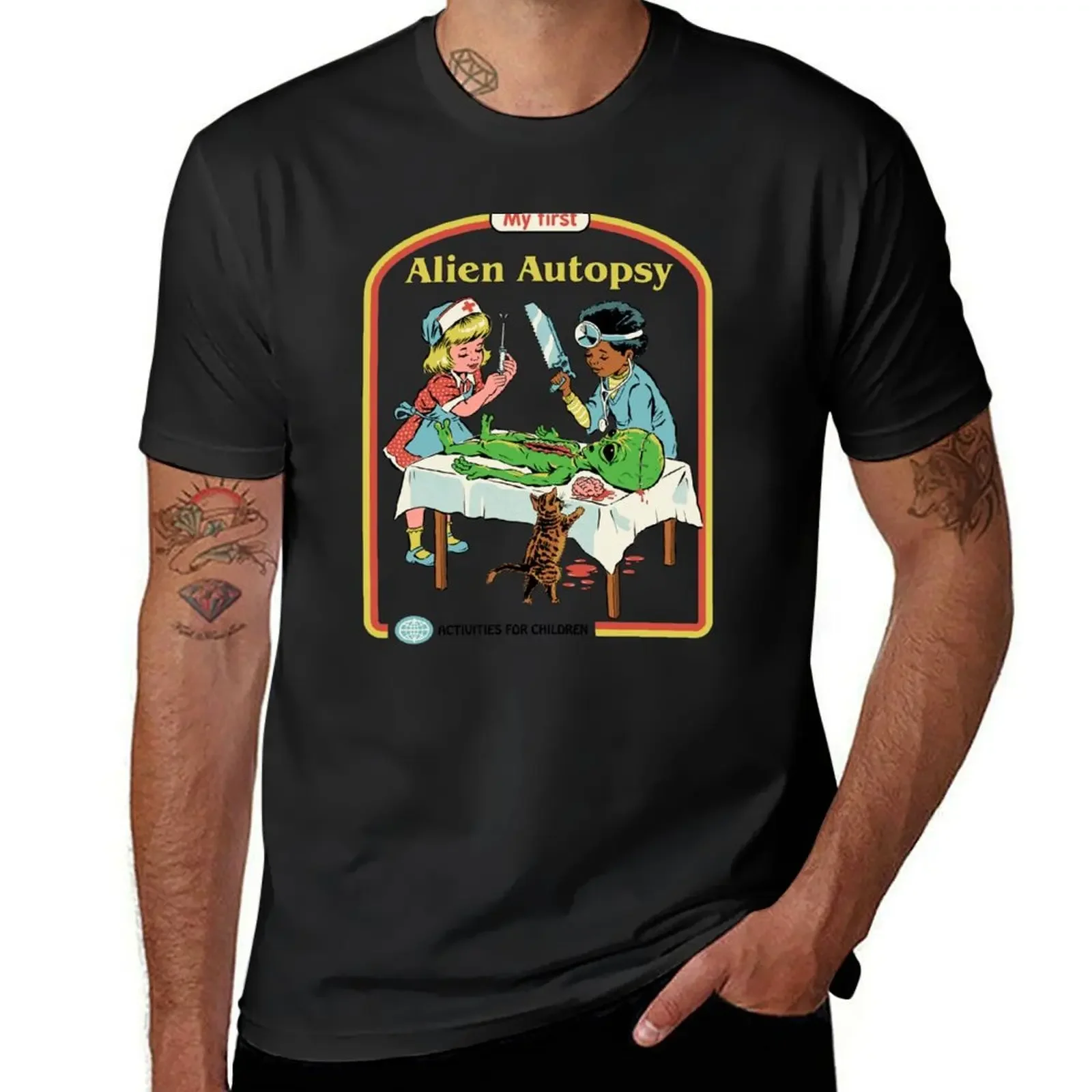 My First Alien Autopsy T-Shirt sports fans plus sizes tees mens funny t shirts